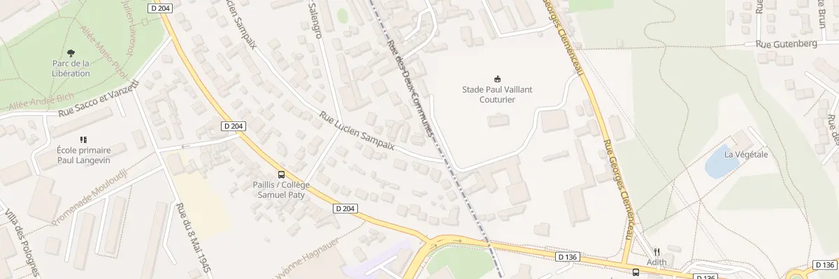 Plan du 31 Rue Lucien Sampaix à Valenton