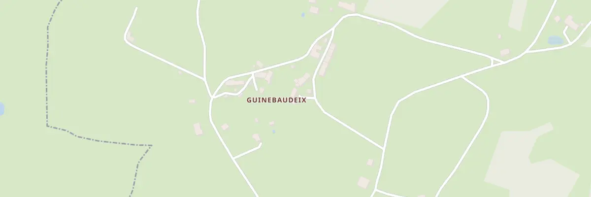 Plan du 20 Guinebaudeix aux Mars