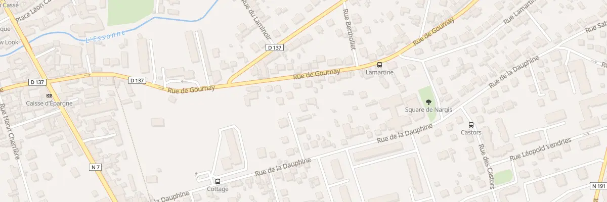 Plan du 97 Rue de Gournay à Corbeil-Essonnes