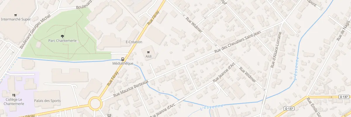Plan du 2 Rue Maurice Berteaux à Corbeil-Essonnes