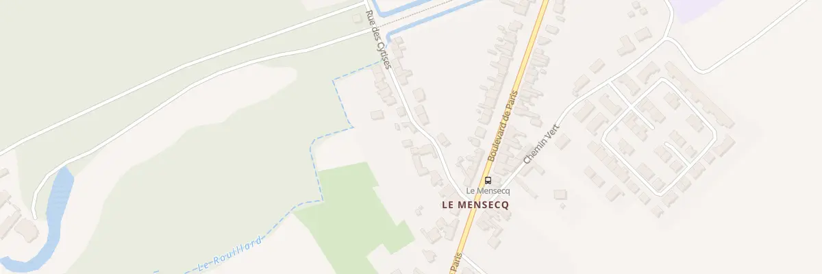 Plan du 151 Rue Philiomel à Lillers