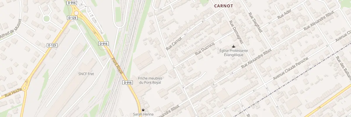Plan du 38 Rue Carnot à Nogent-sur-Oise