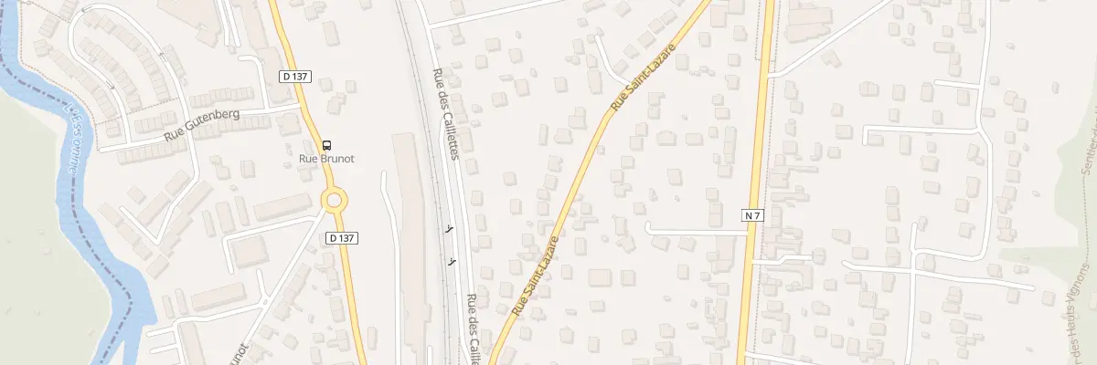 Plan du 38 Rue St Lazare à Corbeil-Essonnes
