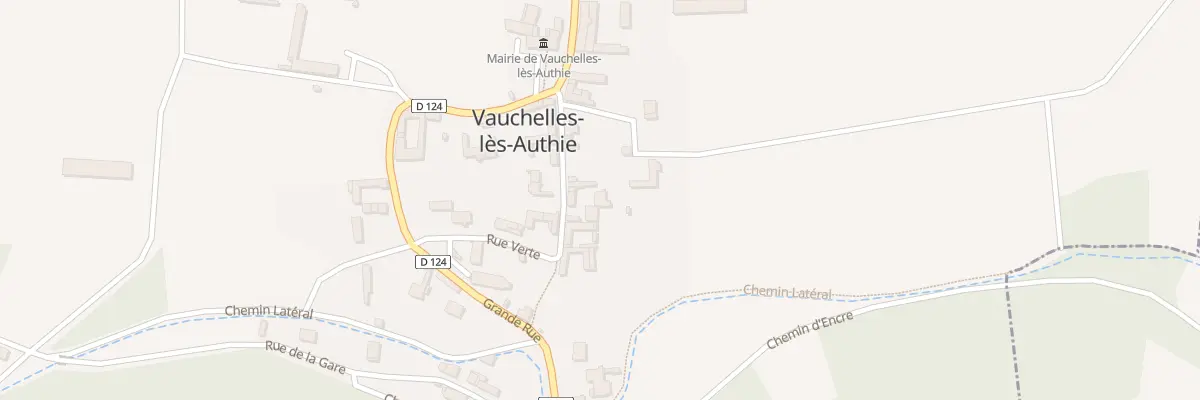 Plan du 5 Rue Verte à Vauchelles-lès-Authie