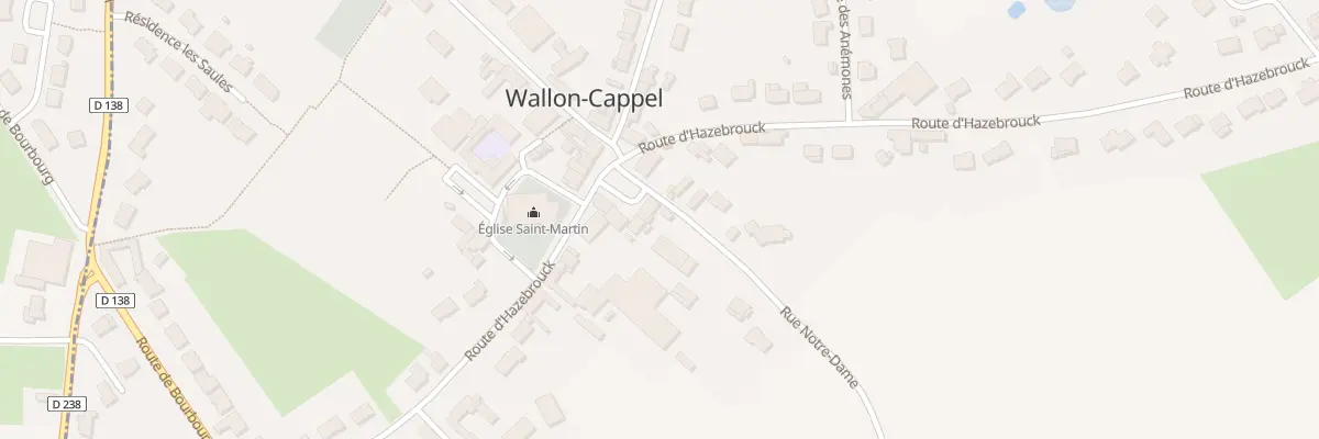 Plan du 326 Rte d’Hazebrouck à Wallon-Cappel