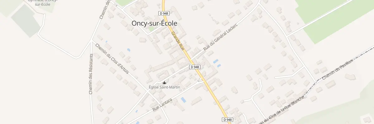 Plan du 80 Gr Grande Rue à Oncy-sur-École