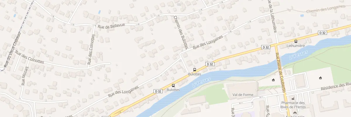 Plan du 57 Rue des Longaines à Yerres