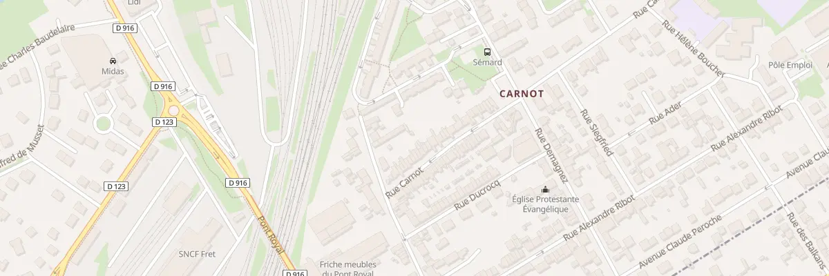 Plan du 69 Rue Carnot à Nogent-sur-Oise