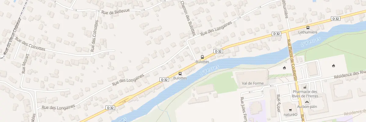 Plan du 80 Av du Général Leclerc à Yerres