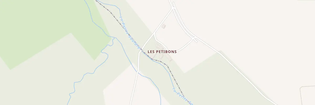 Plan du 254 Les Petibons à Ivoy-le-Pré