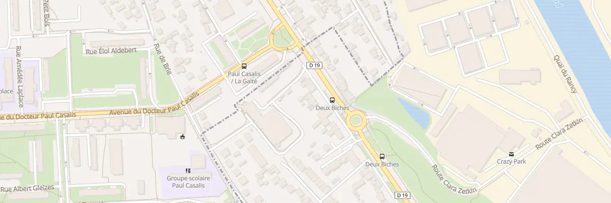 Plan du 121 Av M C Vaillant Couturier à Bonneuil-sur-Marne