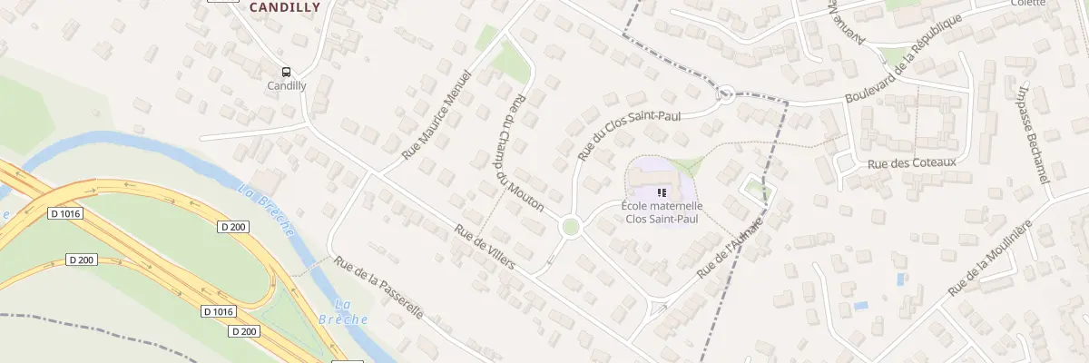 Plan du 16 Rue du Champ du Mouton à Monchy-Saint-Éloi