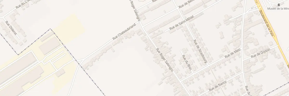 Plan du 160 Rue Roger Salengro à Auchel