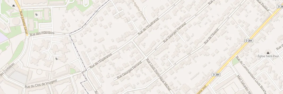 Plan du 20T Rue Louis Dominique Michel à Bonneuil-sur-Marne