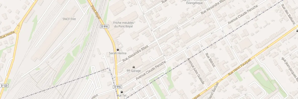 Plan du 14 Rue Alexandre Ribot à Nogent-sur-Oise