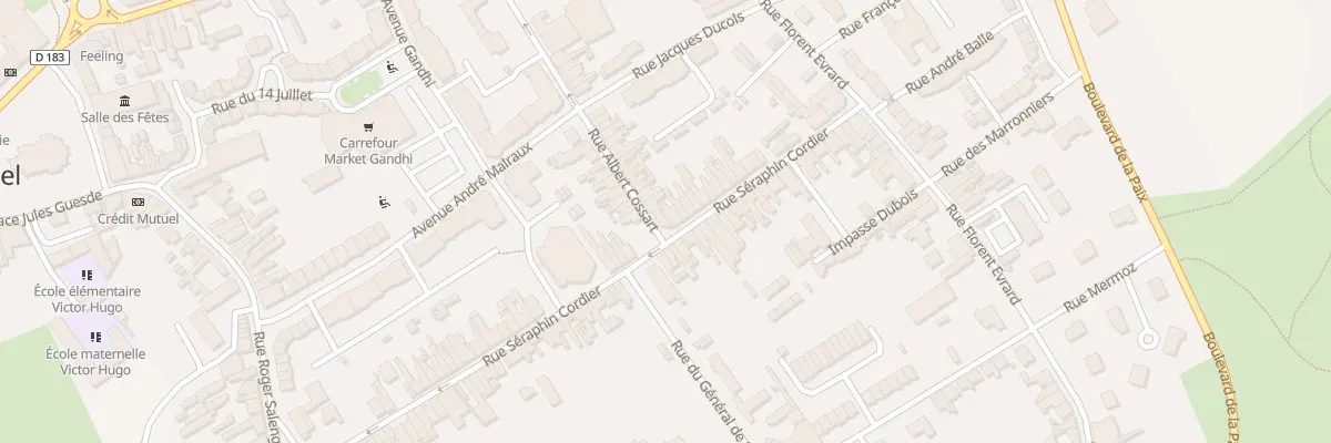 Plan du 49 Rue Séraphin Cordier à Auchel