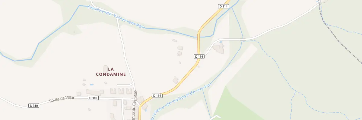 Plan du 5075 La Condamine à Labastide-en-Val