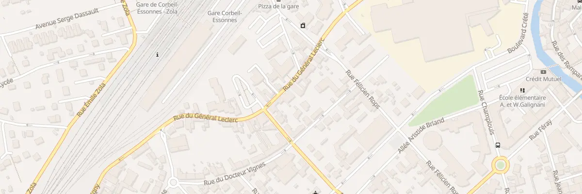 Plan du 27 Rue du Général Leclerc à Corbeil-Essonnes