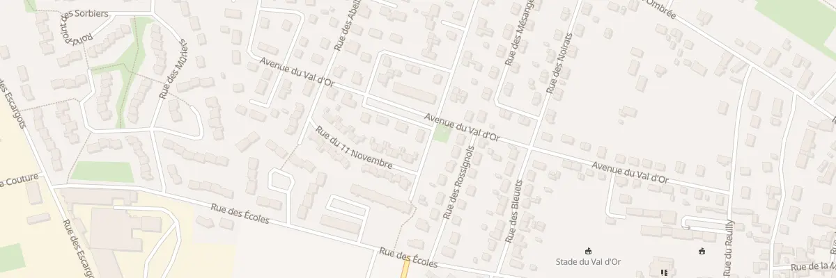 Plan du 2 Rue du 11 Novembre à Orval