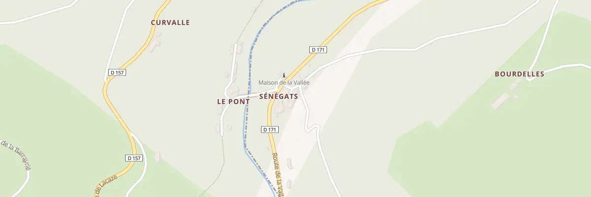 Plan du 4269 Rte de la Vallée à Lacaze