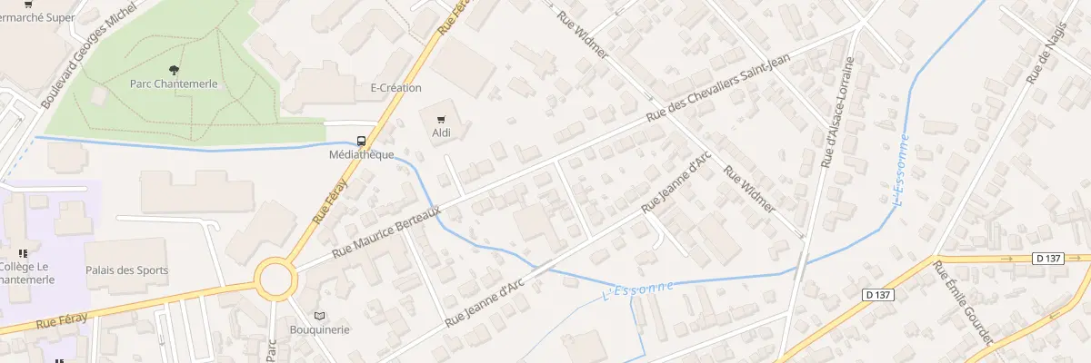 Plan du 2 Rue Reine Ingeburge à Corbeil-Essonnes