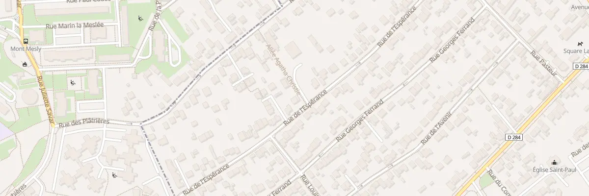 Plan du 50 Rue de l’Esperance à Bonneuil-sur-Marne