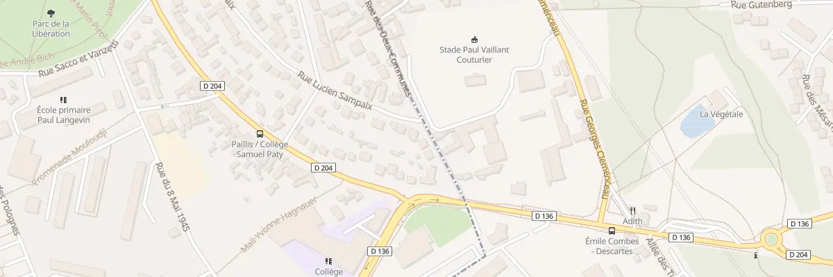 Plan du 42 Rue Lucien Sampaix à Valenton