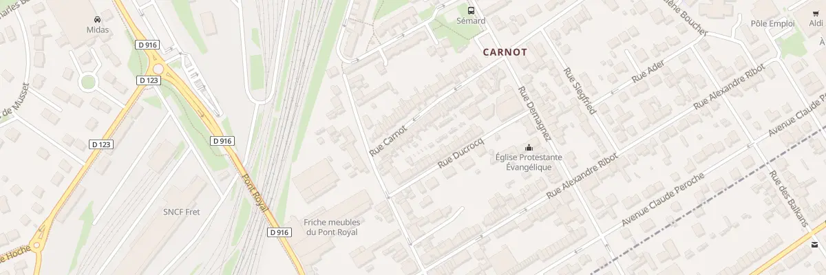 Plan du 56 Rue Carnot à Nogent-sur-Oise