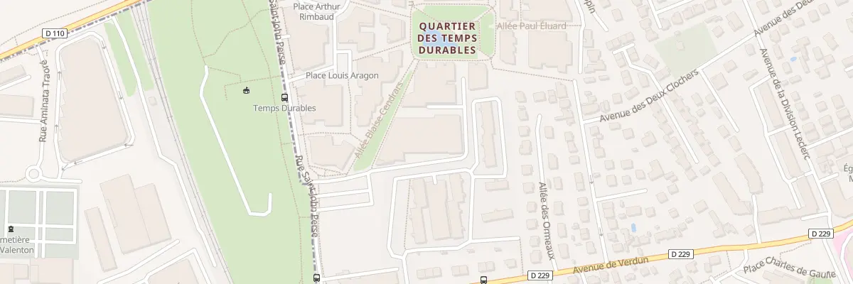 Plan du 4 All Blaise Cendrars à Limeil-Brévannes