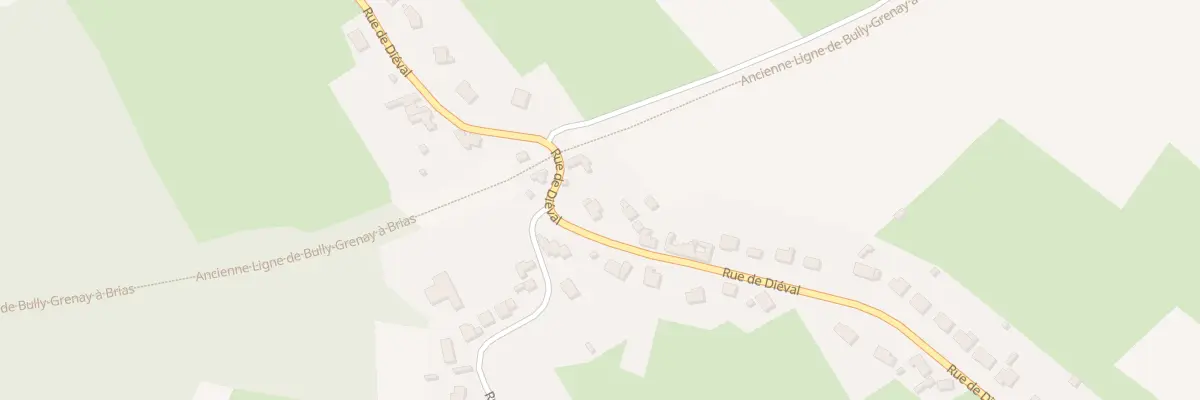 Plan du 52 Rue de Diéval à Bajus