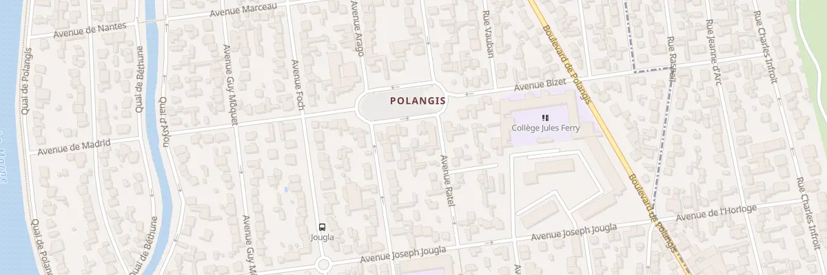 Plan du 12 Pl Mozart à Joinville-le-Pont