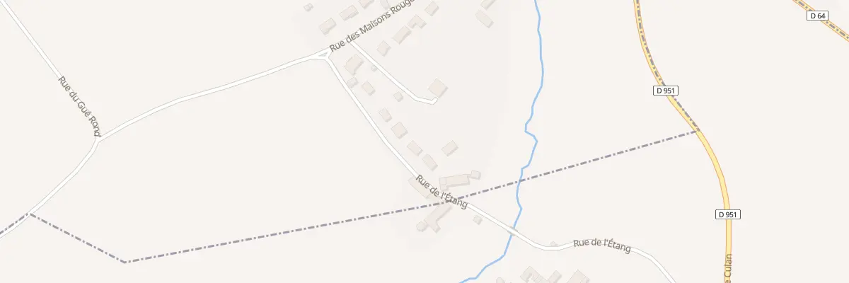 Plan du 143 Rue de l’Etang à Bouzais