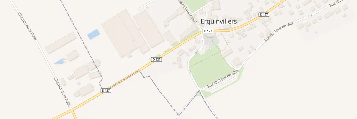 Plan du 90 Chs Brunehaut à Erquinvillers