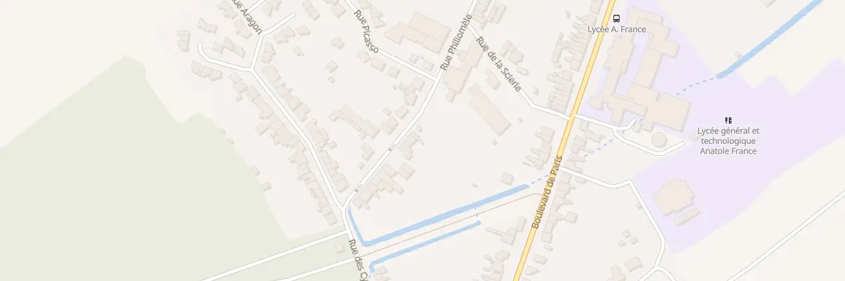 Plan du 106 Rue Philiomel à Lillers