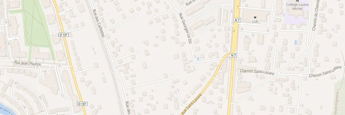 Plan du 178 Rue Georges le Dû à Corbeil-Essonnes