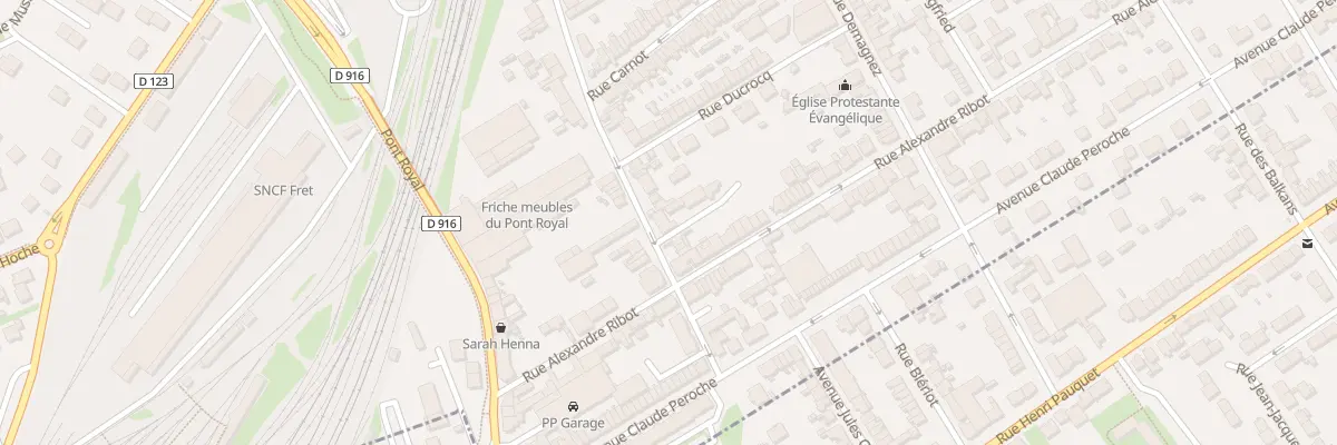 Plan du 20 Rue Carnot à Nogent-sur-Oise