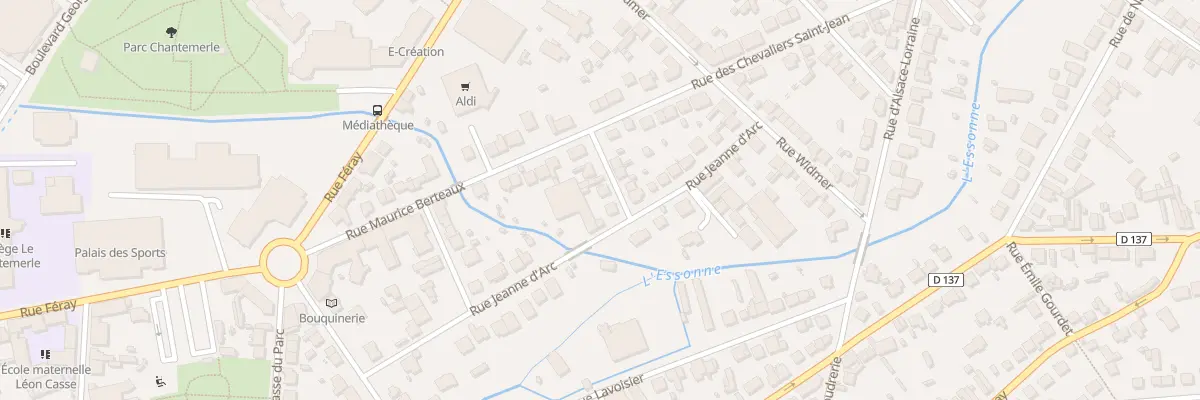 Plan du 6 Rue Reine Ingeburge à Corbeil-Essonnes