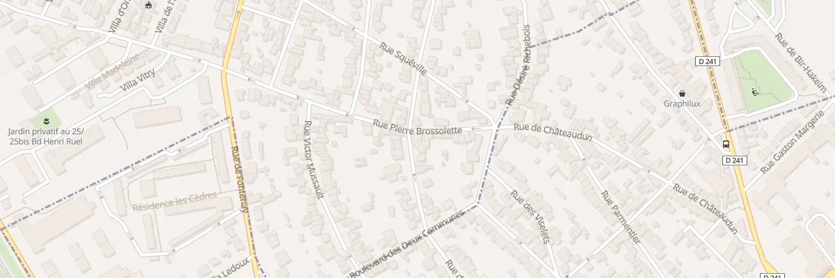 Plan du 1 Rue Maurice Barthélémy à Fontenay-sous-Bois