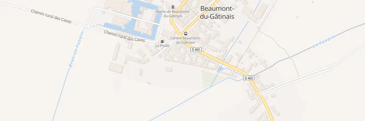 Plan du 8 Rue du Pont à Beaumont-du-Gâtinais