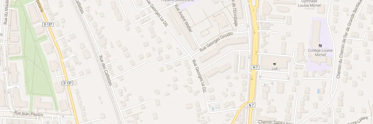 Plan du 162 Rue Georges le Dû à Corbeil-Essonnes