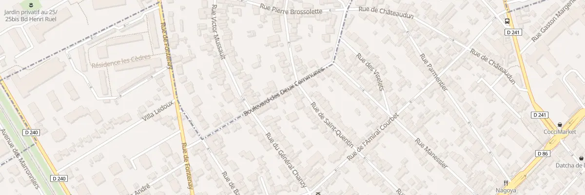 Plan du 71 Rue de Saint-quentin à Nogent-sur-Marne