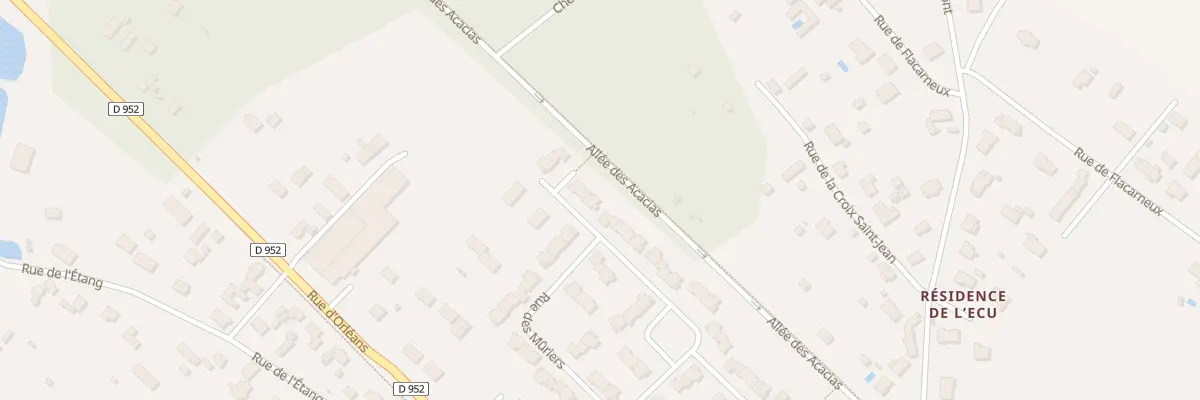 Plan du 50 Rue des Aulnes à Ouzouer-sur-Loire