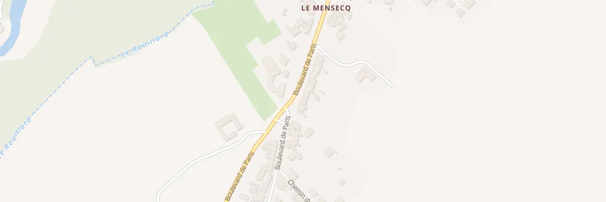 Plan du 168 Bd de Paris à Lillers