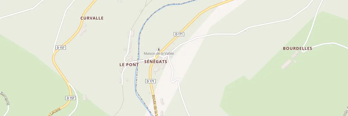 Plan du 4265 Rte de la Vallée à Lacaze