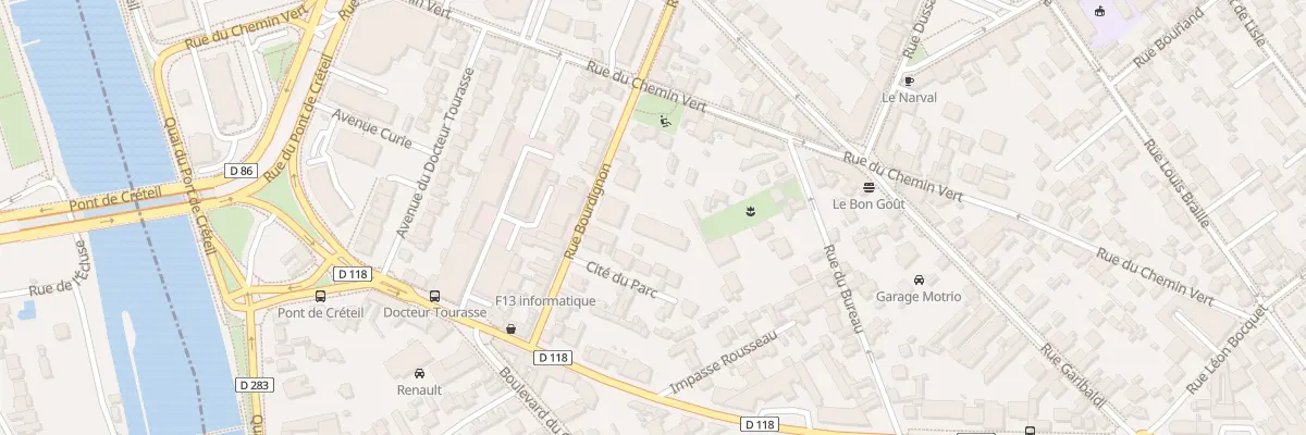 Plan du 55 Rue Bourdignon à Saint-Maur-des-Fossés