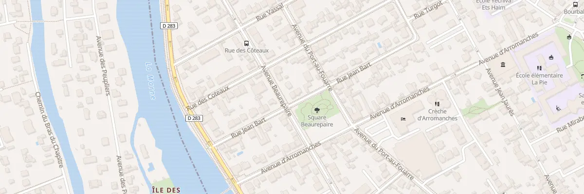 Plan du 30 Rue Jean Bart à Saint-Maur-des-Fossés