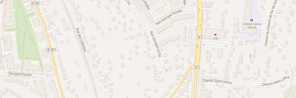 Plan du 168B Rue Georges le Dû à Corbeil-Essonnes