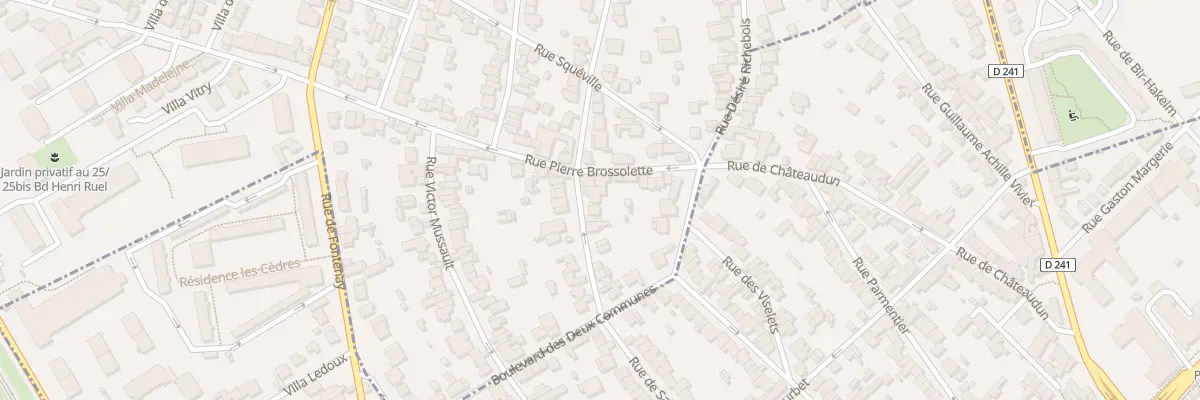 Plan du 5 Rue Maurice Barthélémy à Fontenay-sous-Bois