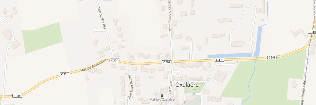Plan du 130 Rue de Saint - Omer à Oxelaëre