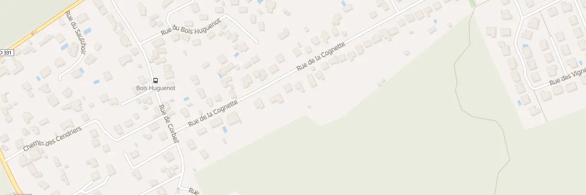 Plan du 51 Rue de la Cognette à Étiolles